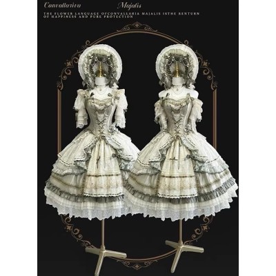 Star Cat Lily Of The Valley Top Skirt Set(Reservation/Full Payment Without Shipping)